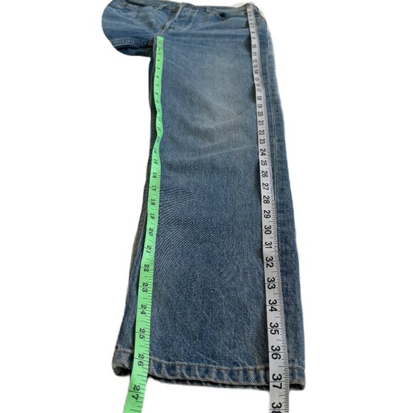 Everlane The 90s Cheeky Sz 25 Medium Wash Organic Cotton Button Fly - Picture 5 of 6